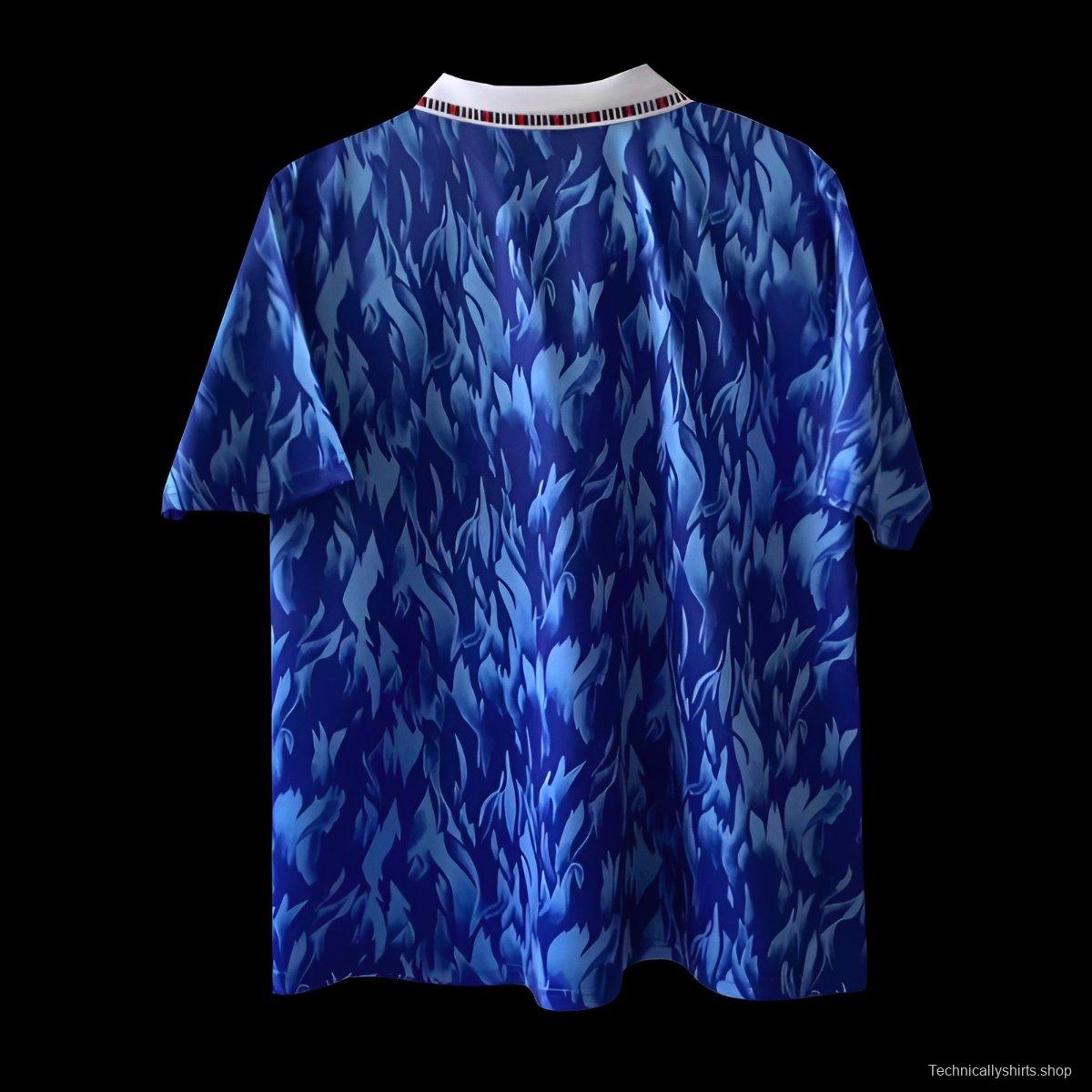 Retro 92/93 Southampton Away Blue Jersey