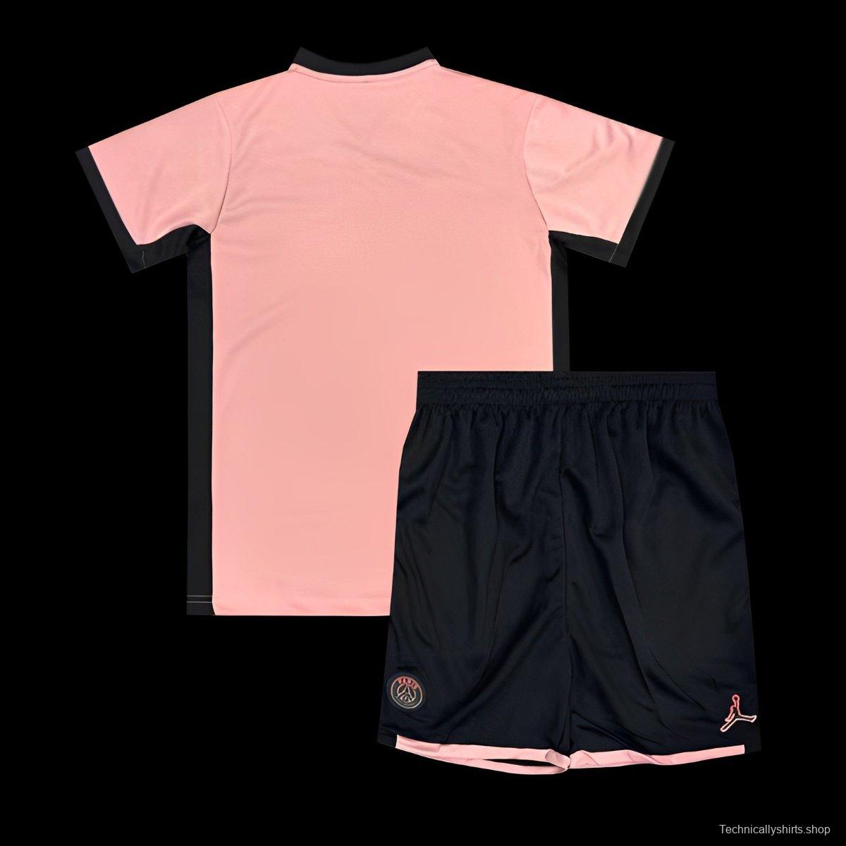 24/25 Kids PSG Third Pink Jersey