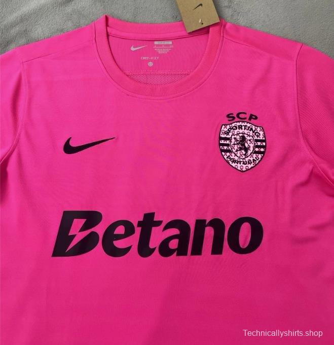24/25 Sporting Lisbon October Pink Jersey