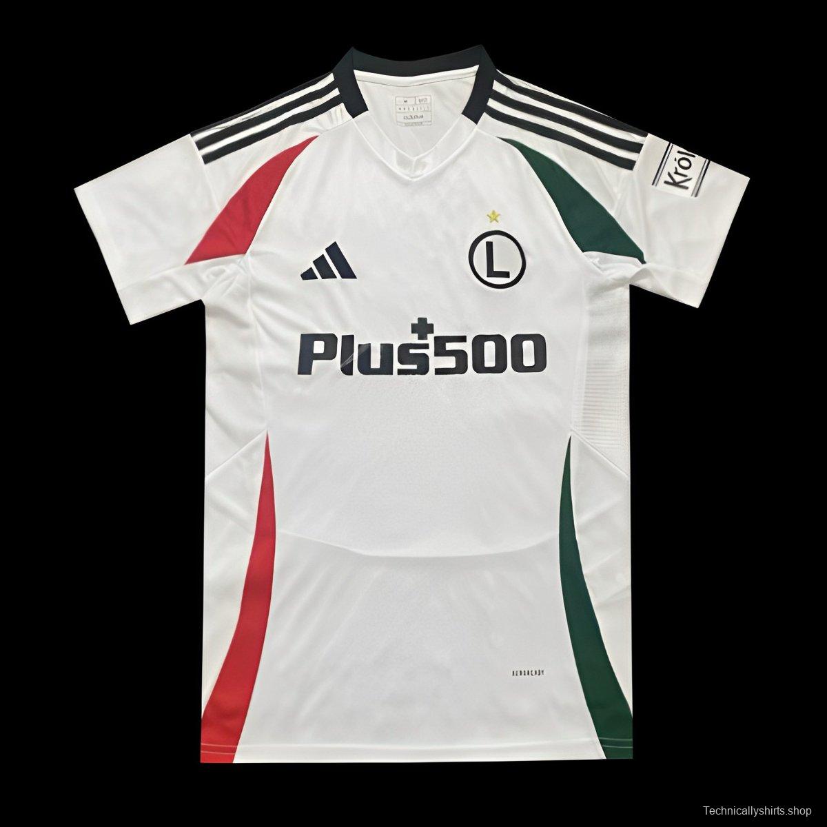 24/25 Legia Warsaw Home Jersey