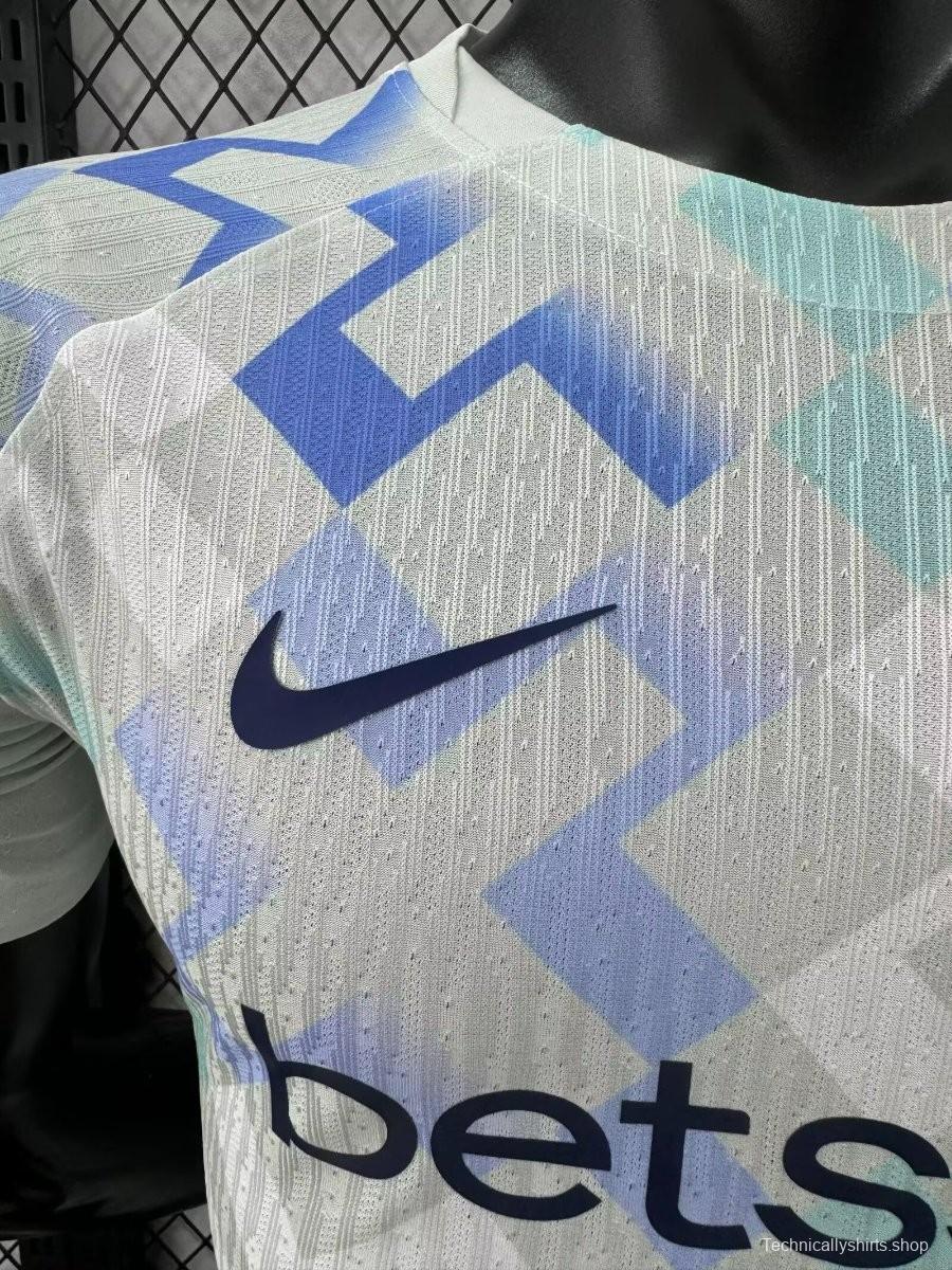 Player Version 25/26 Inter Milan Away White Jersey With Sponsor