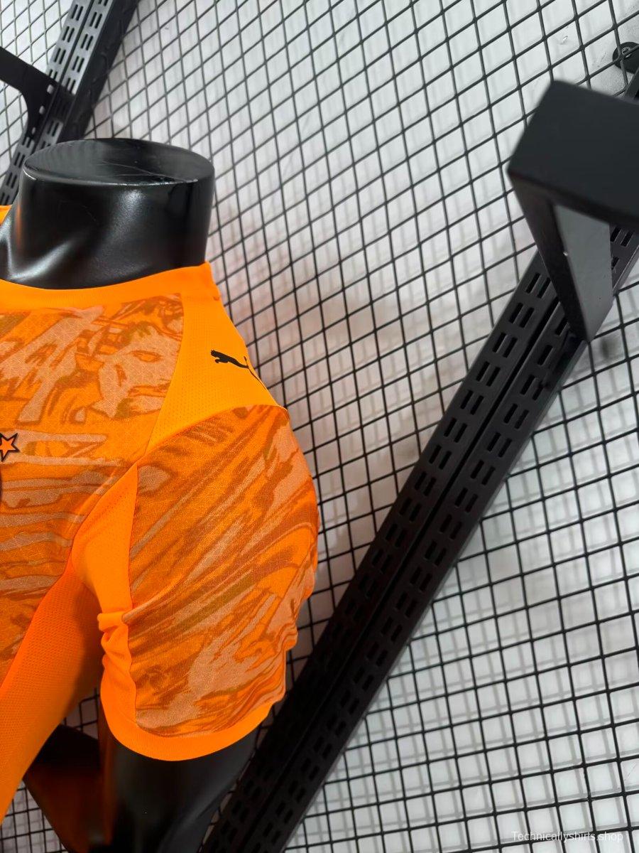 Player Version 25/26 AC Milan Goalkeeper Third Orange Jersey