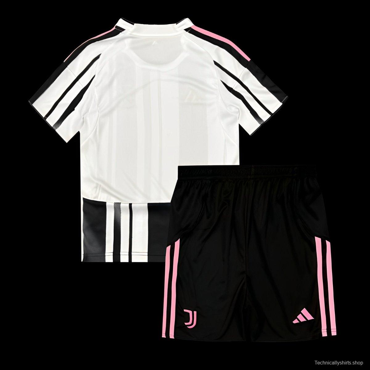 25/26 Kids Juventus Home Jersey