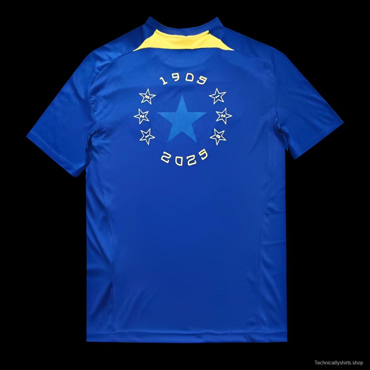 25/26 Boca Juniors Blue Pre-Match Shirt