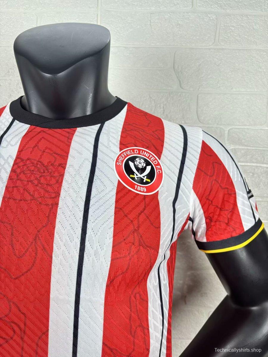 Player Version 25/26 Sheffield United Home Jersey