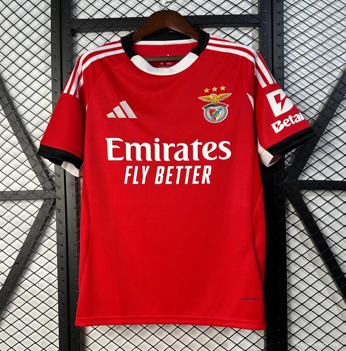25/26 Benfica Home Jersey