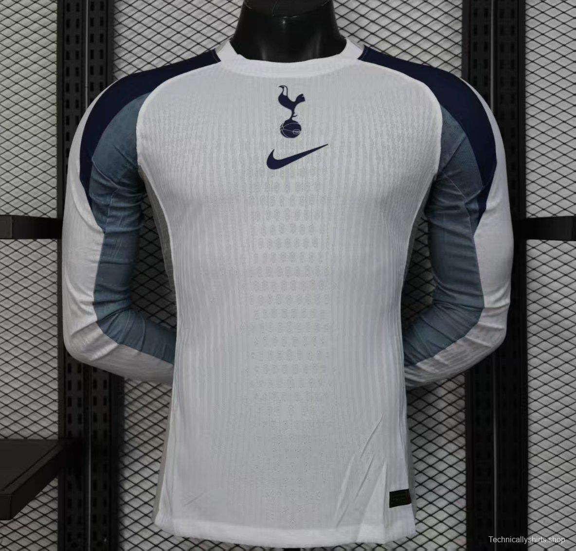Player Version 25/26 Tottenham Hotspur Home Long Sleeve Jersey