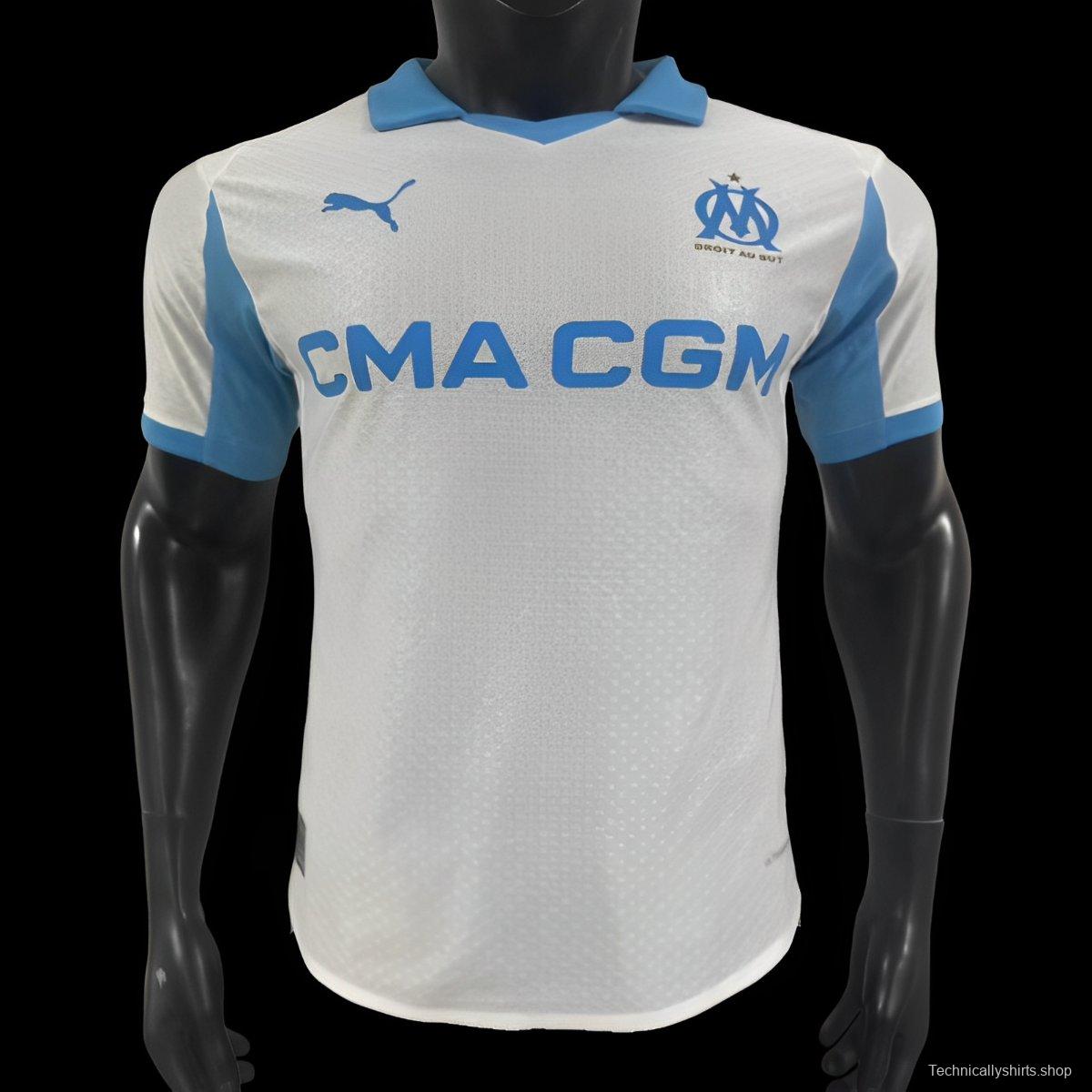 Player Version 25/26 Olympique Marseille Home Jersey