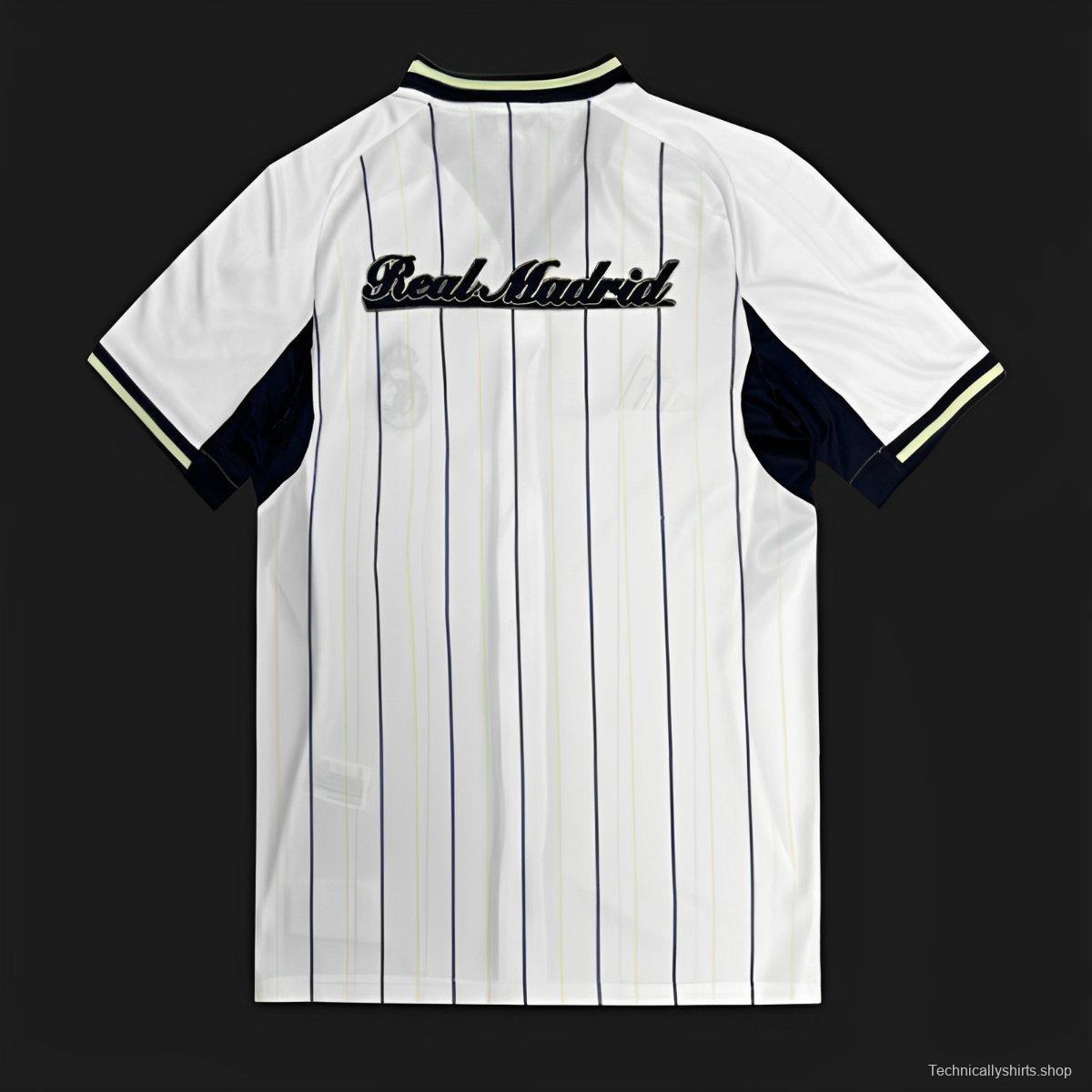 25/26 Real Madrid US Pack Baseball Jersey
