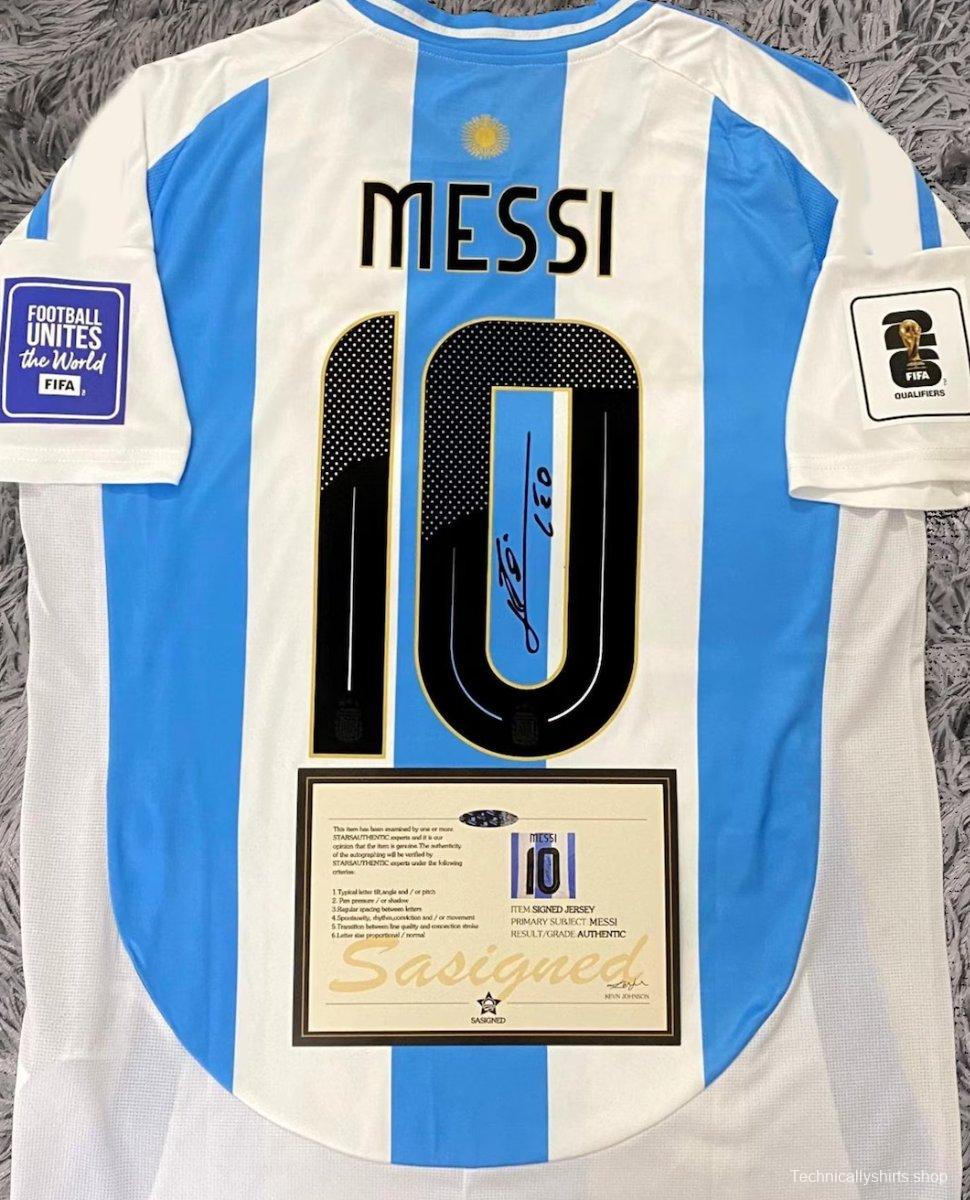 Messi Argentina Signature 2024