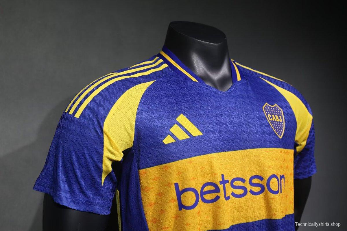 Player Version 25/26 Boca Juniors Blue/Yellow Special Jersey