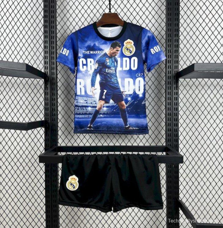 2025/26 Kids Cristiano Ronaldo Real Madrid Kit