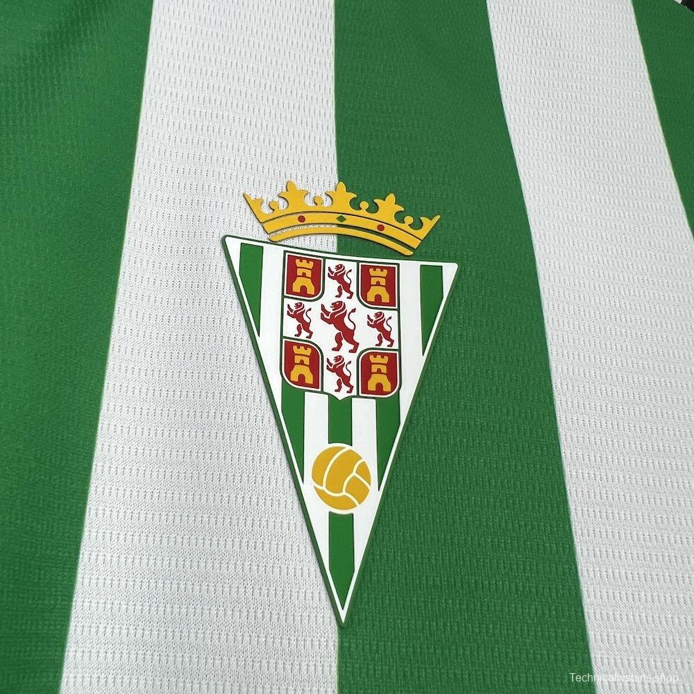 25/26 Cordoba CF Home Jersey