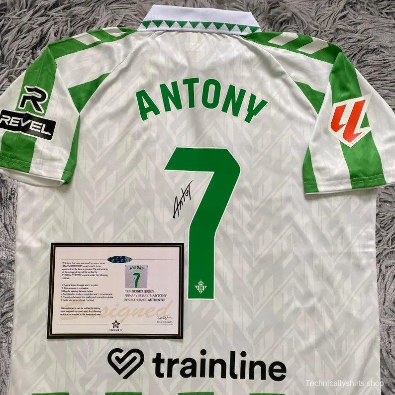 antony real betis 24/25 signed