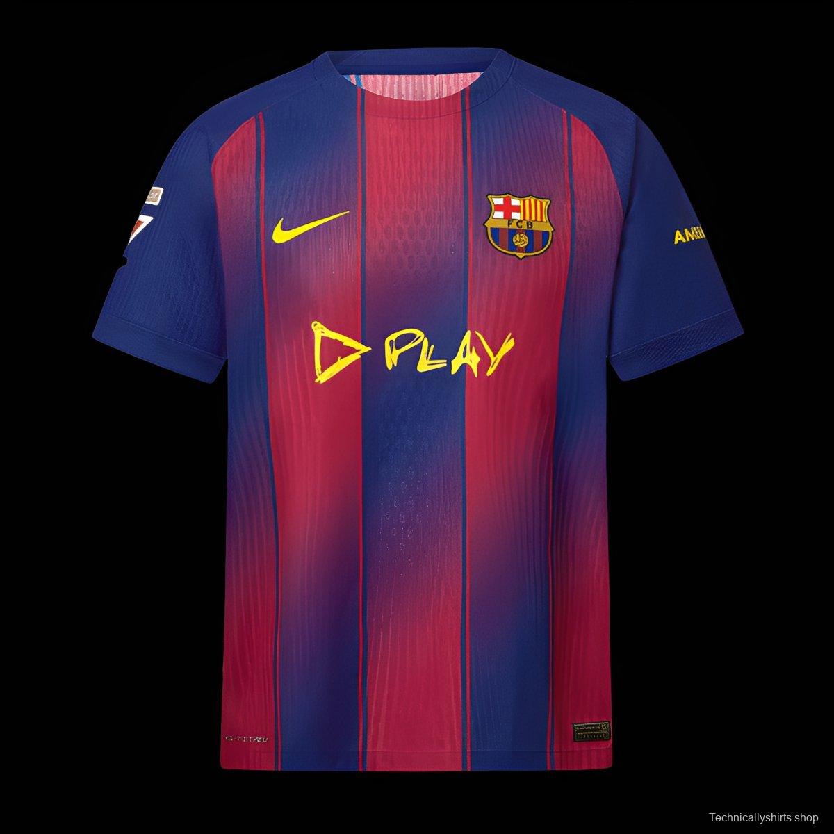 25/26 BARCELONA x ED SHEERAN SIGNEE Edition Jersey