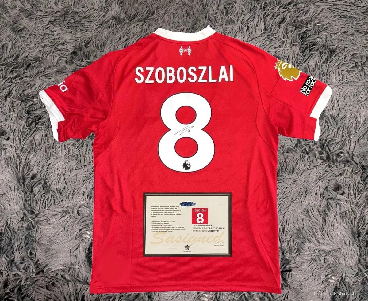 Szoboszlai Signed 25/26 Liverpool