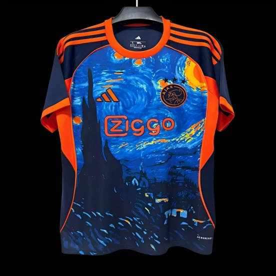 Ajax x Van Gogh 2025-26 The Starry Night Edition Jersey