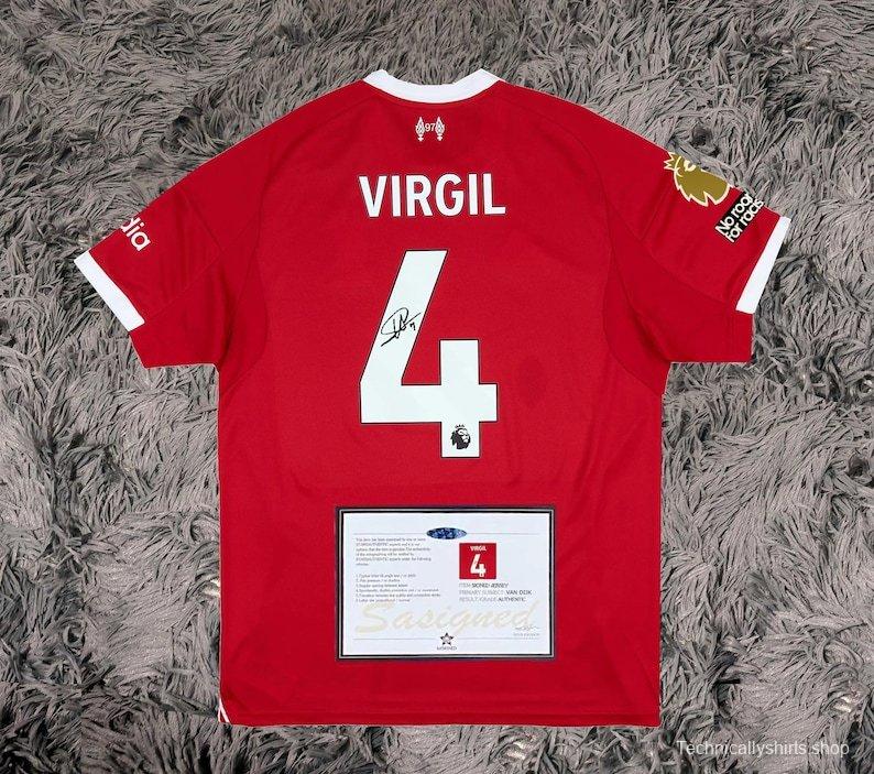 Van Dijk Liverpool 25/26 Signed