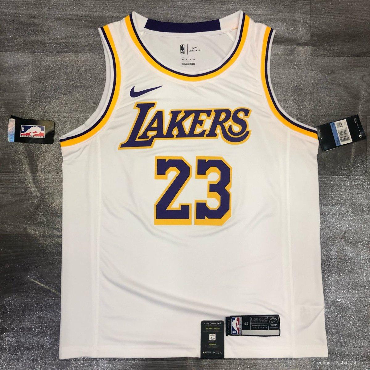 Lebron James 24/25 White NBA jersey