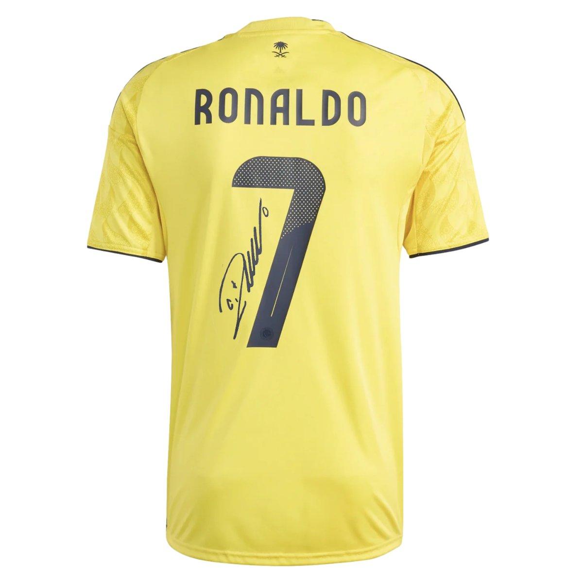Cristiano Ronaldo Al Nassr 25/26 Signed Full Patch