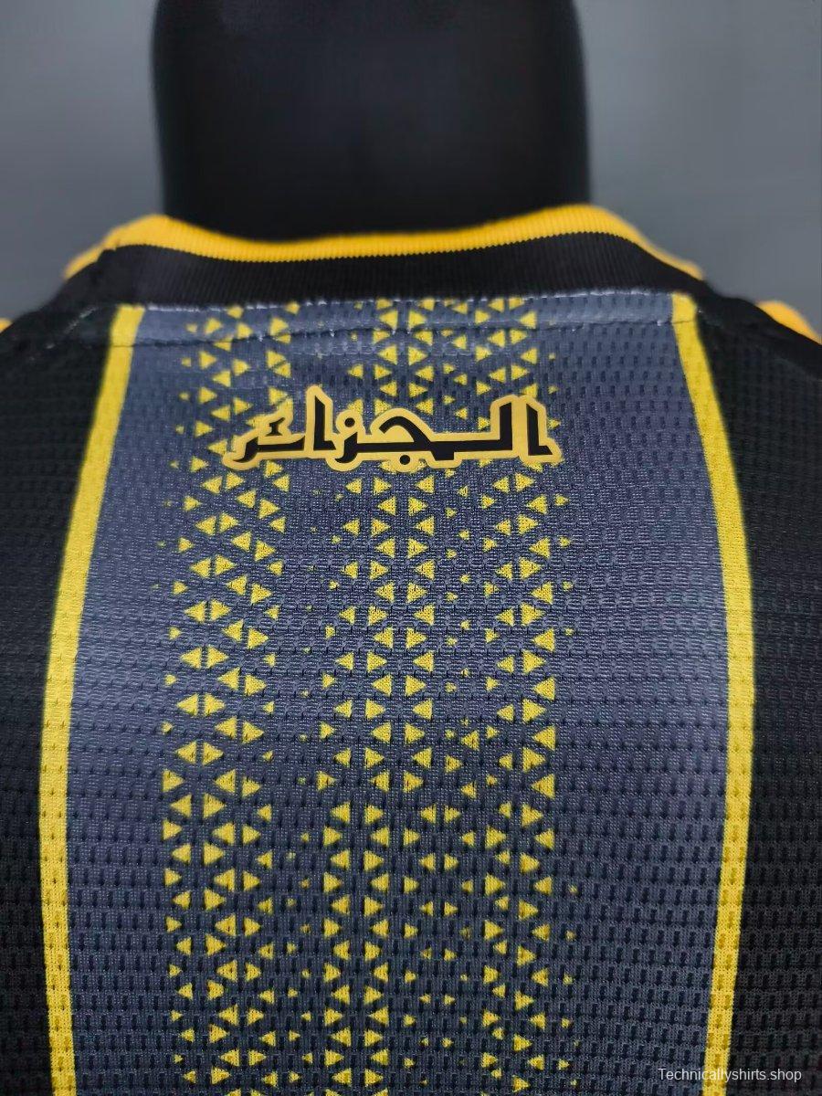 Player Version 2026 Algeria Black Jersey