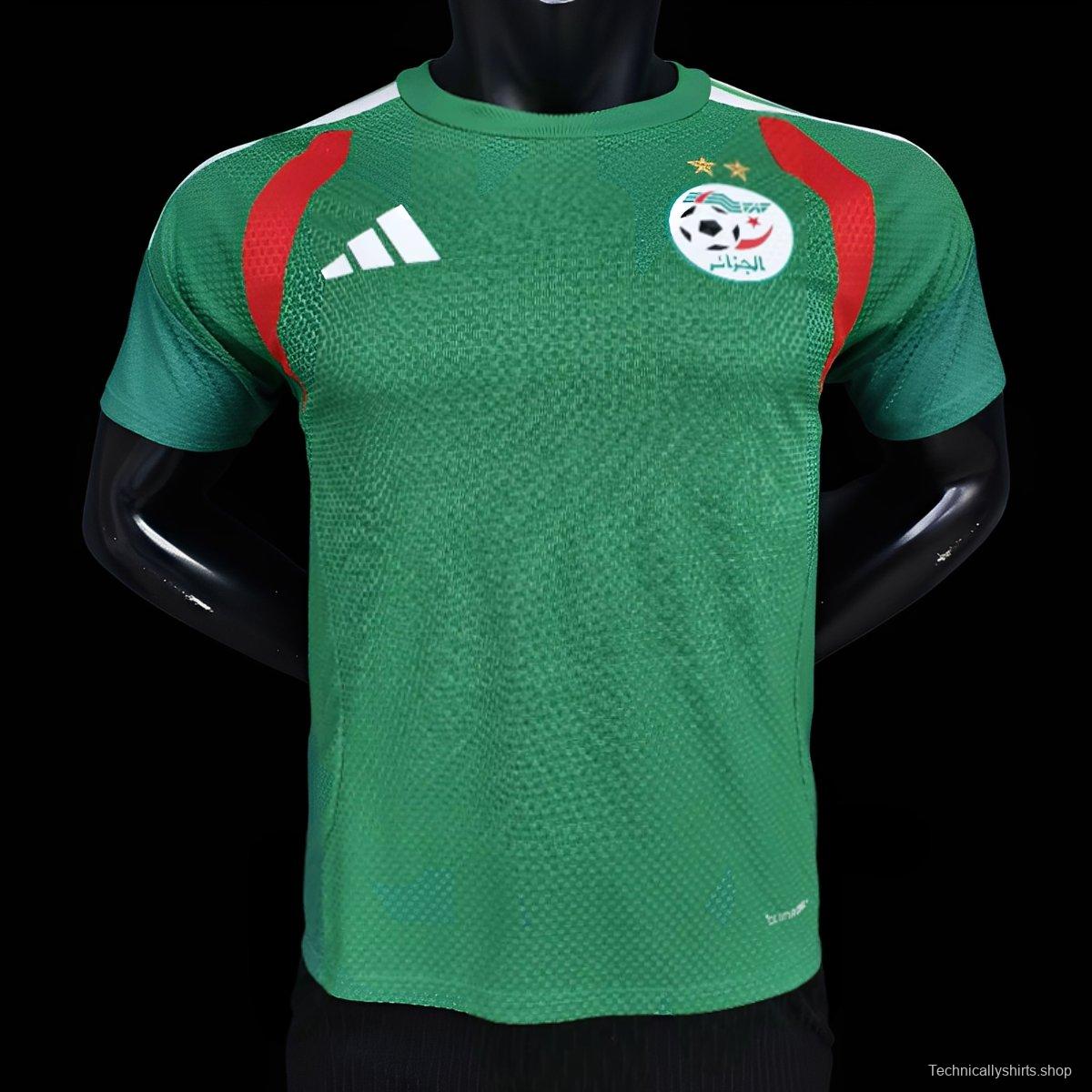 Player Version 2026 Algeria Green Jersey