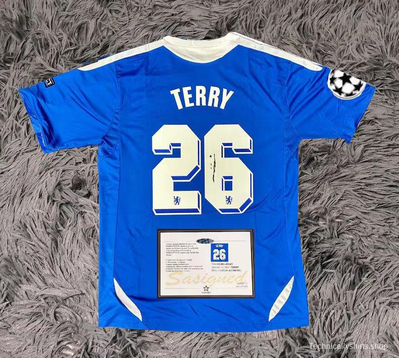 John Terry Signed 11/12 Chelsea