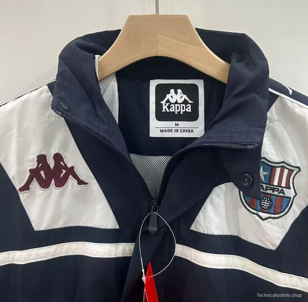 Retro 1967 Barcelona Navy Winbreaker