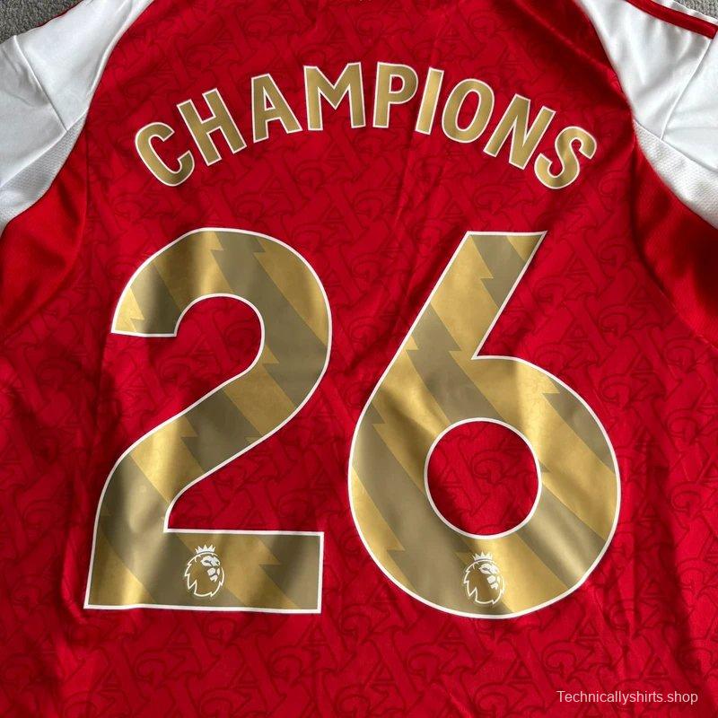 Arsenal EPL CHAMPIONS 25/26 Shirt Jersey Special Edition 2026
