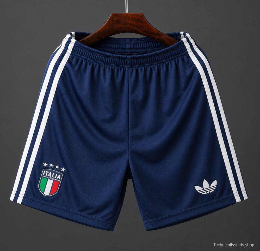2026 Italy Away Navy Shorts