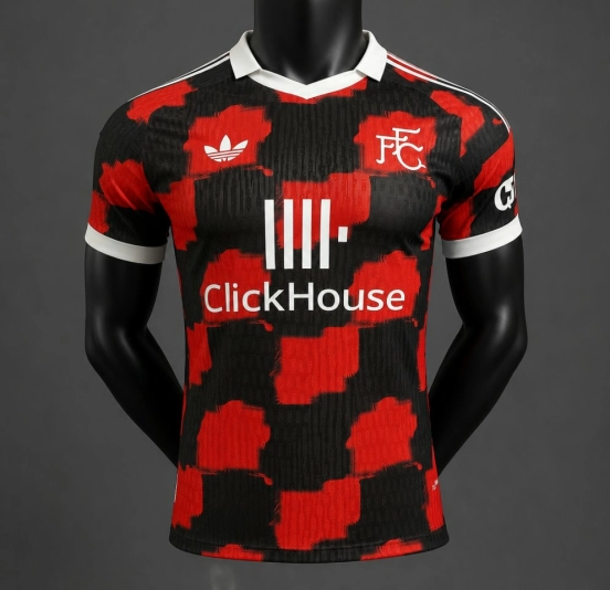 Player Version 26/27 Fulham Away Red/Black Jersey