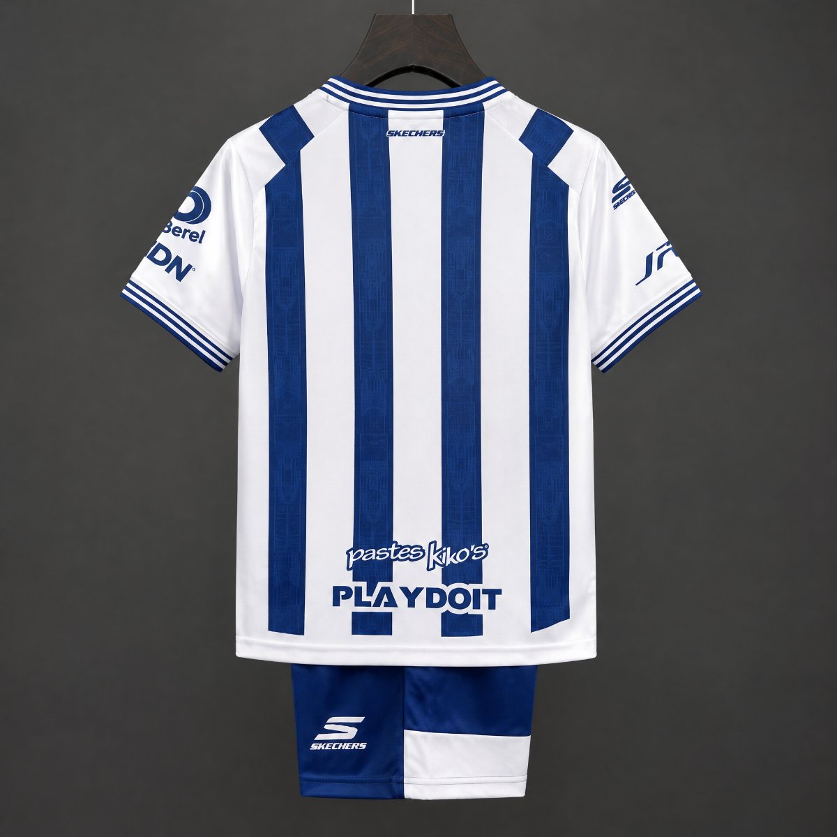 26/27 Kids Pachuca Home White Blue Jersey Kit