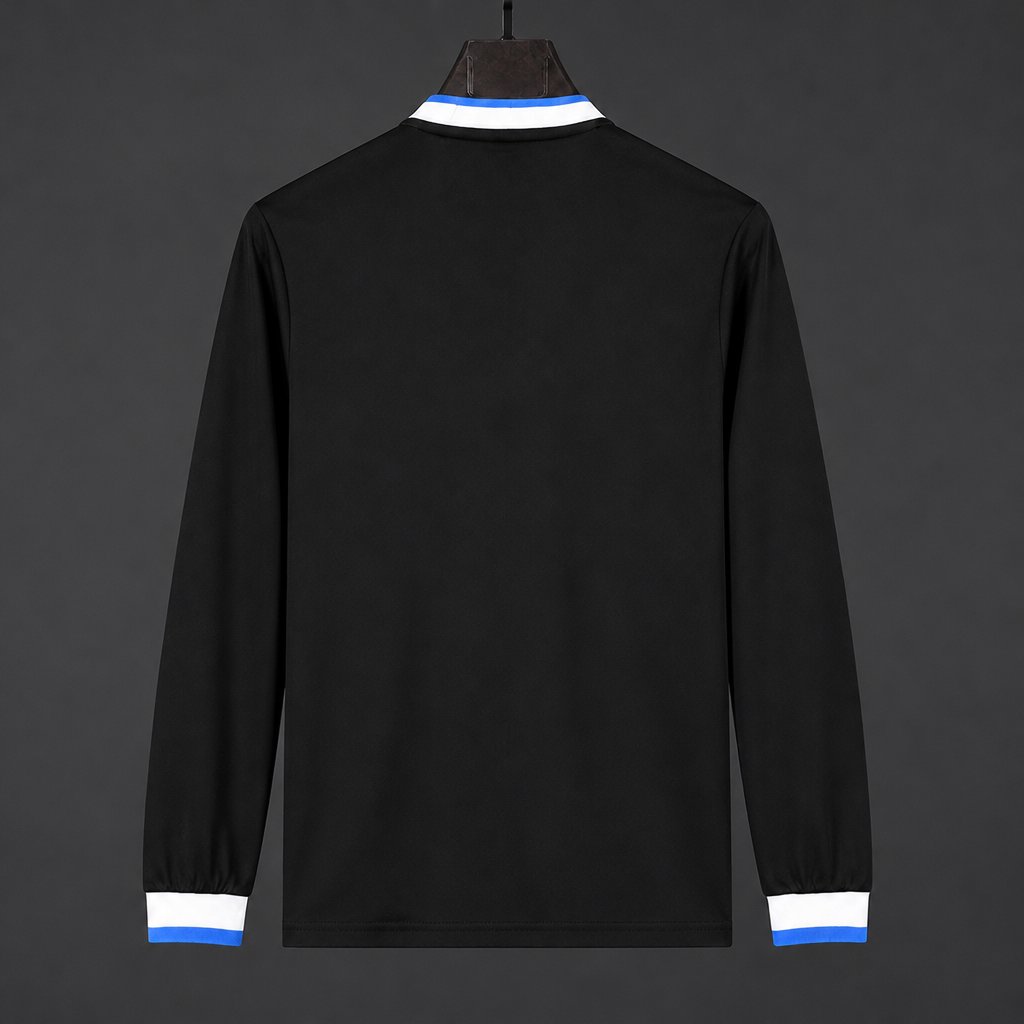 26/27  Corinthians Energy Third Black Long Sleeve  Jersey