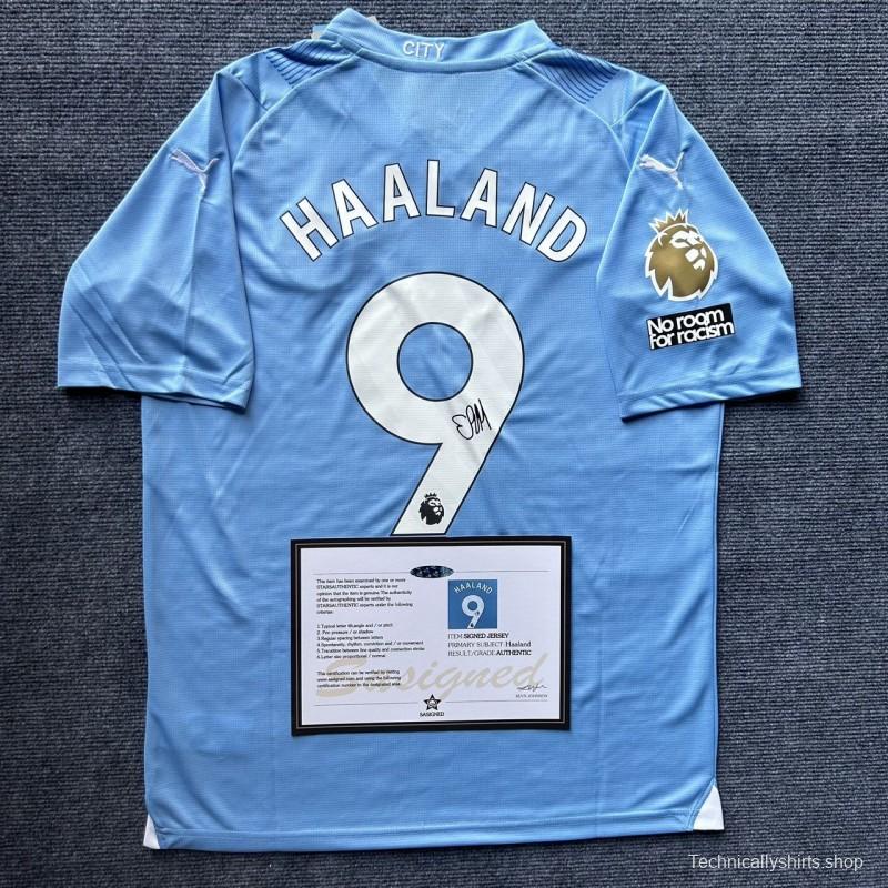 HAALAND SIGNATURE 23/24 + COA