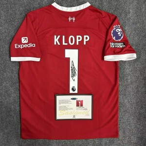 Klopp Signature Liverpool Shirt