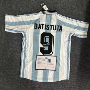 Batituta Argentina Signed