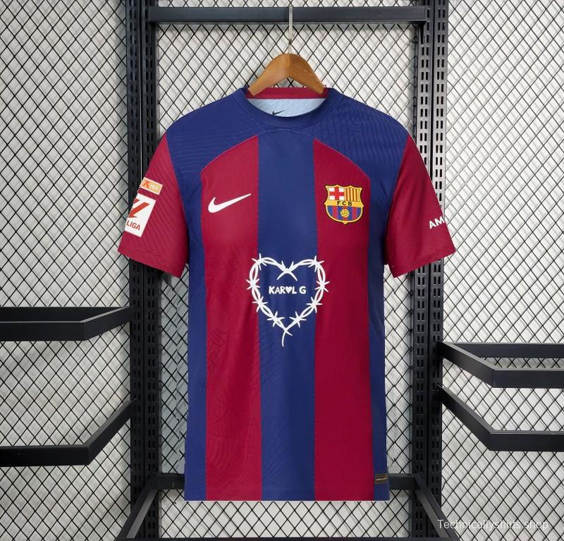 23/24 Barcelona x KAROL G 23/24 Home Jersey